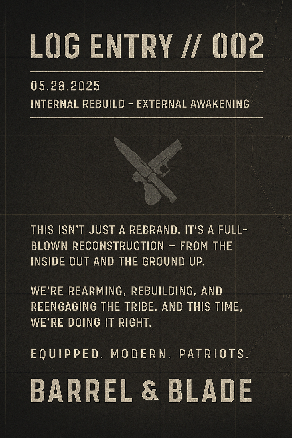 Internal Rebuild - External Awakening